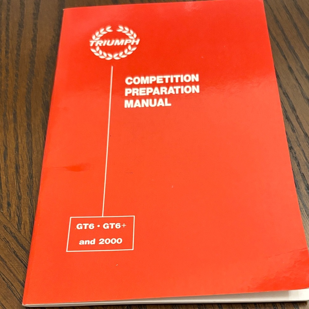 Triumph Competition Preparation Manual